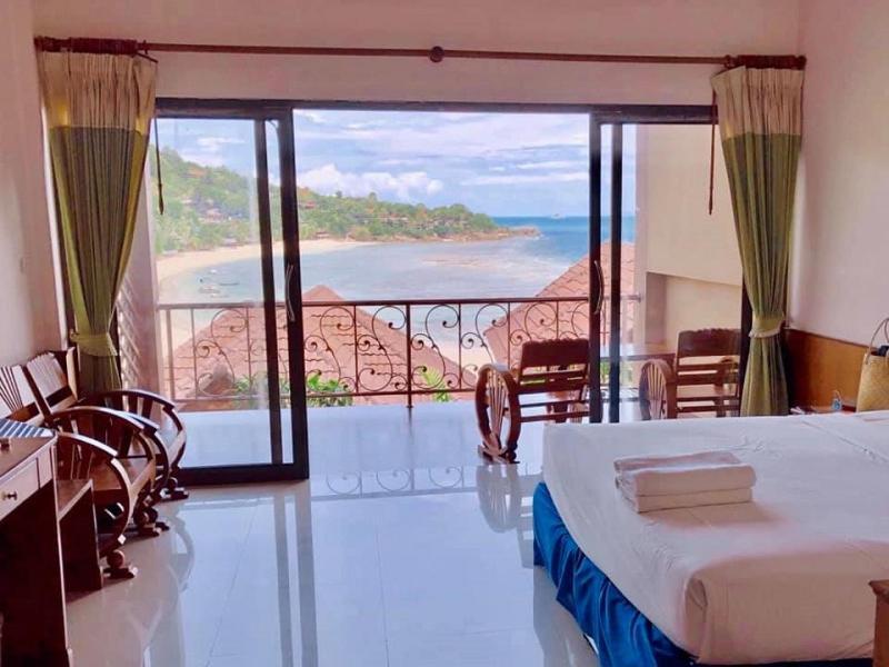 Haad Yao Bayview Hotel Ko Pha Ngan Rom bilde